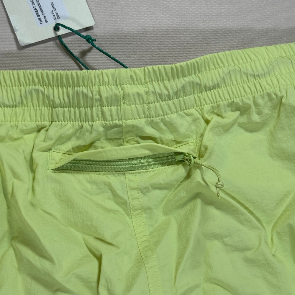 The Great Outdoors The Trailhead Pants Citron Neon Yellow Joggers Size XL NWT - Picture 13 of 16